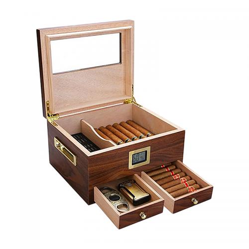 Cigar Humidor With Drawers