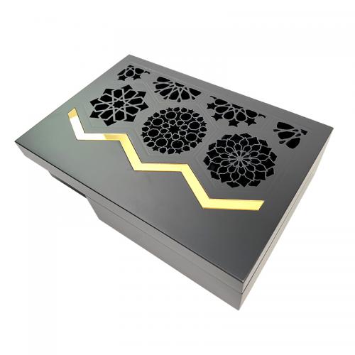 Cologne Arabic Bottle Luxury Gift Wooden Box
